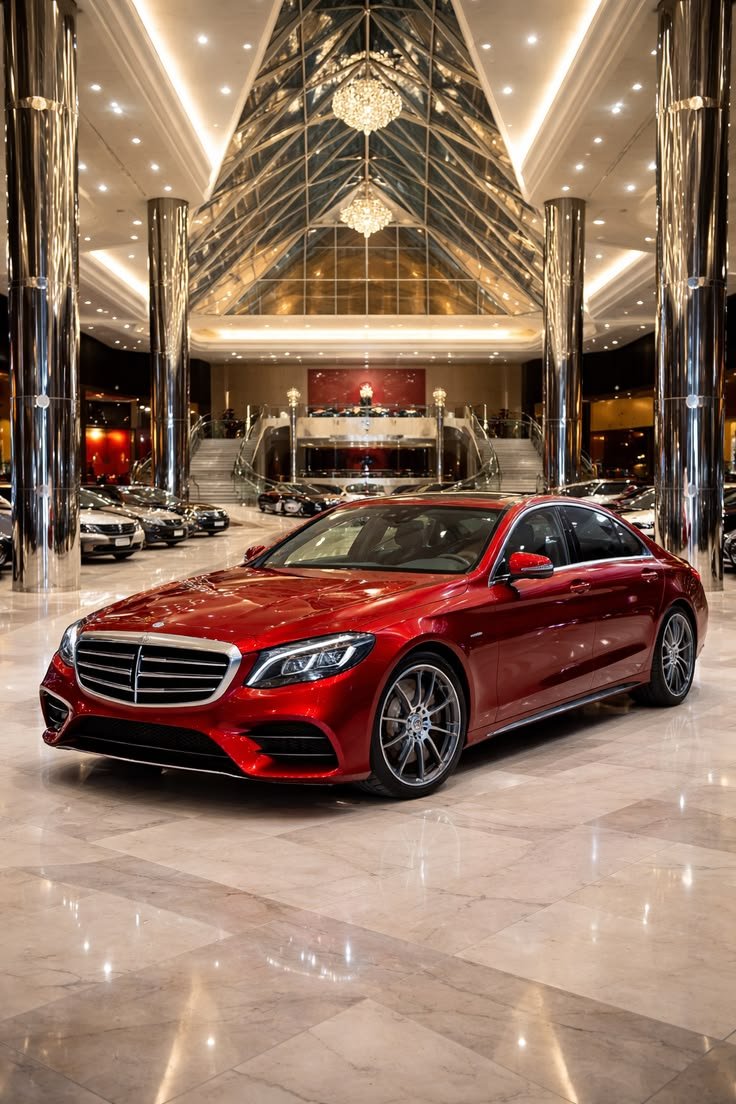 seven mercedes benz s classes