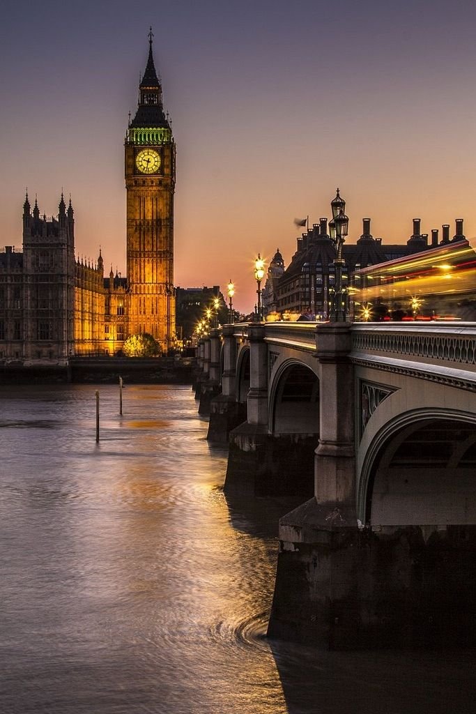 view of big ben from westminster bridge